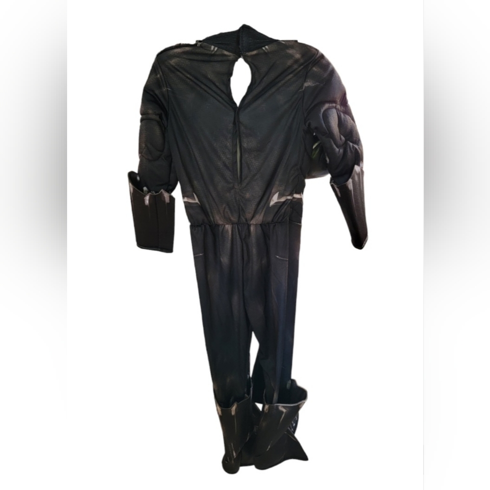 Marvel Avengers Black Panther Jumpsuit & Accessories Halloween Costume Size S - Picture 2 of 5